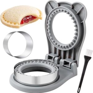 Nifogo Uncrustable Sandwich Cutter Maker, Large Sandwich Cutter and Sealer for Kids Children Boys Girls Lunch Breakfast